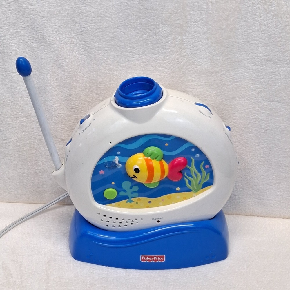 Vintage Fisher Price Ocean Wonders Aquarium Monitor G4120 NO Reciever *READ*
